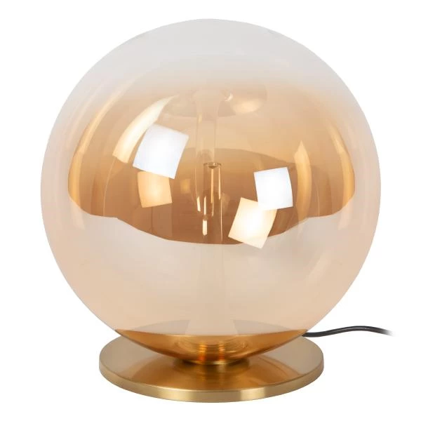 Lucide Premium GISELA - Lámpara de mesa - Ø 30 cm - LED Regul. - 1x12W 2500K - Ámbar - apagado